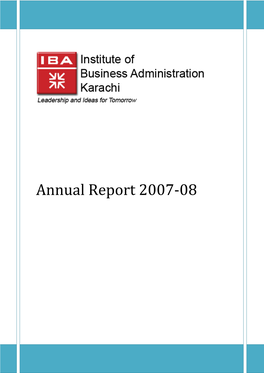 Annual Report 2007‐08