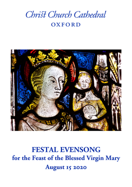 Festal Evensong