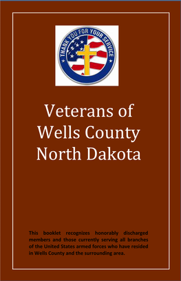 Veterans of Wells County North Dakota