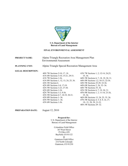 Draft Environmental Assessment