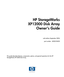 HP Storageworks XP12000 Disk Array Owner's Guide