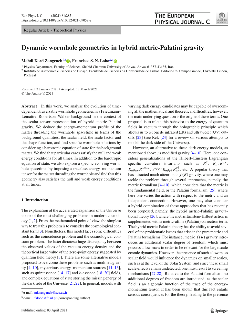 Dynamic Wormhole Geometries in Hybrid Metric-Palatini Gravity