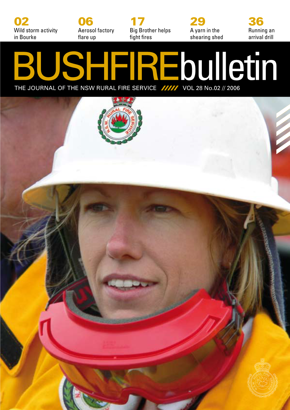 THE JOURNAL of the NSW RURAL FIRE SERVICE VOL 28 No.02