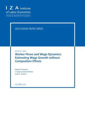 Estimating Wage Growth Without Composition Effects