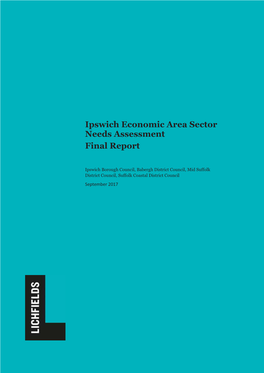 Ipswich Economic Area Sector Needs Assessment Final Report