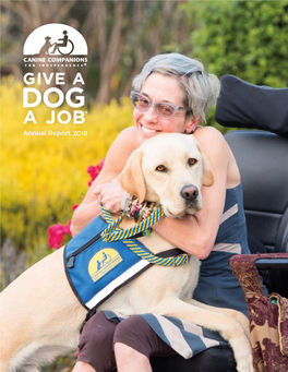 Canine Companions 2018 Annual Report