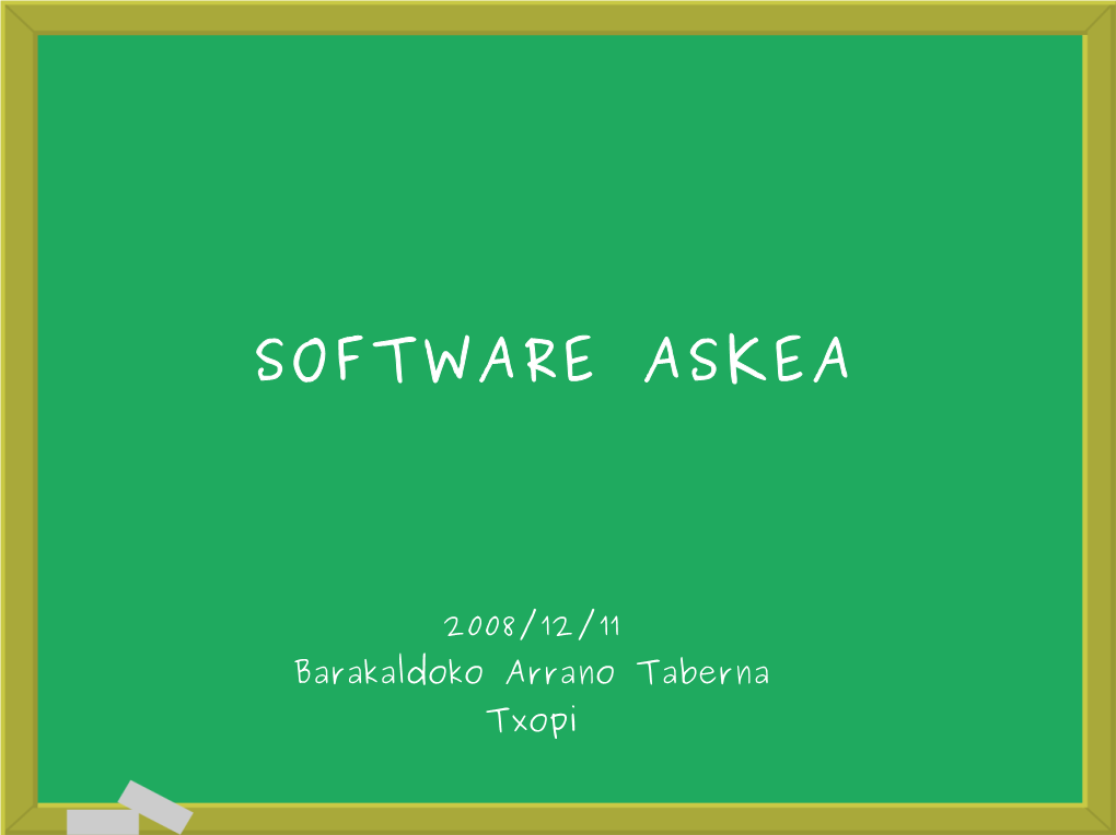 Software Askea