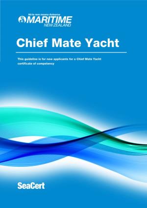 Chief Mate Yacht