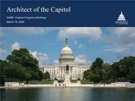 Architect of the Capitol (AOC) Industry