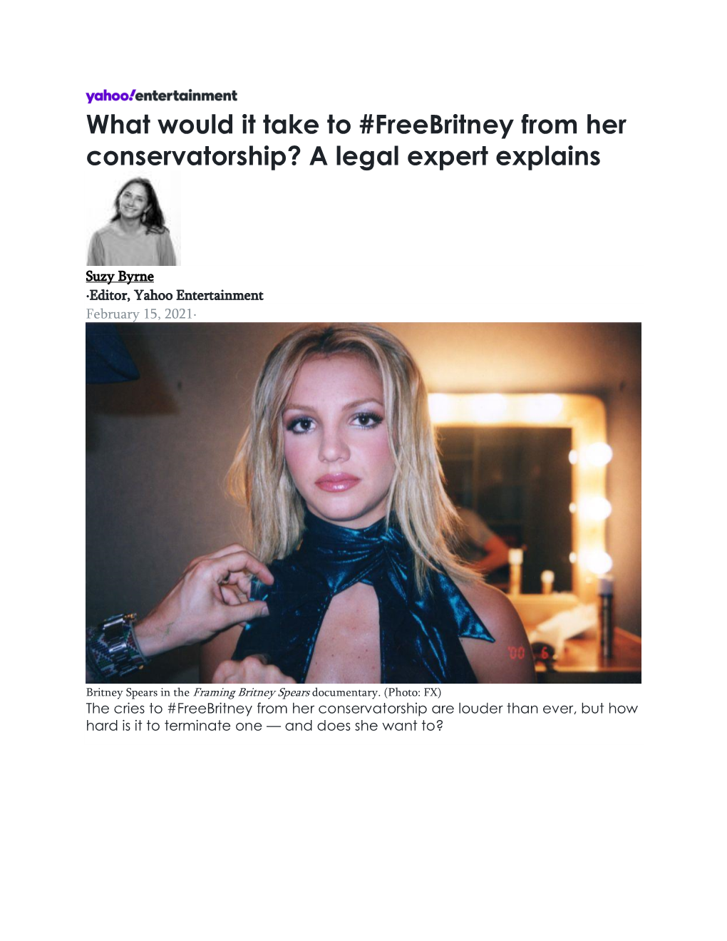 How Can Britney Spears Break Free from Conservatorship?