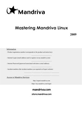 Mastering Mandriva Linux 2009.Pdf