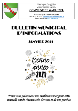 Bulletin Municipal D'informations