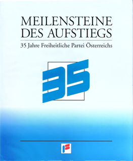 35 Jahre Freiheitliche Partei Österreichs