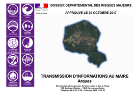 TRANSMISSION D'informations AU MAIRE Arques