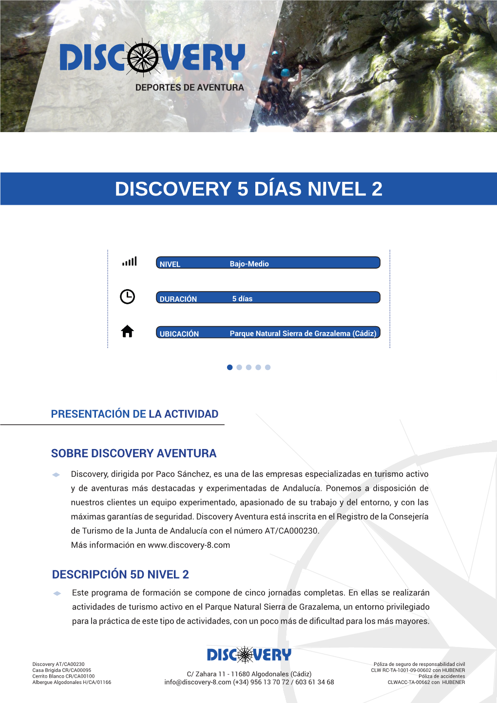 Discovery 5 Días Nivel 2