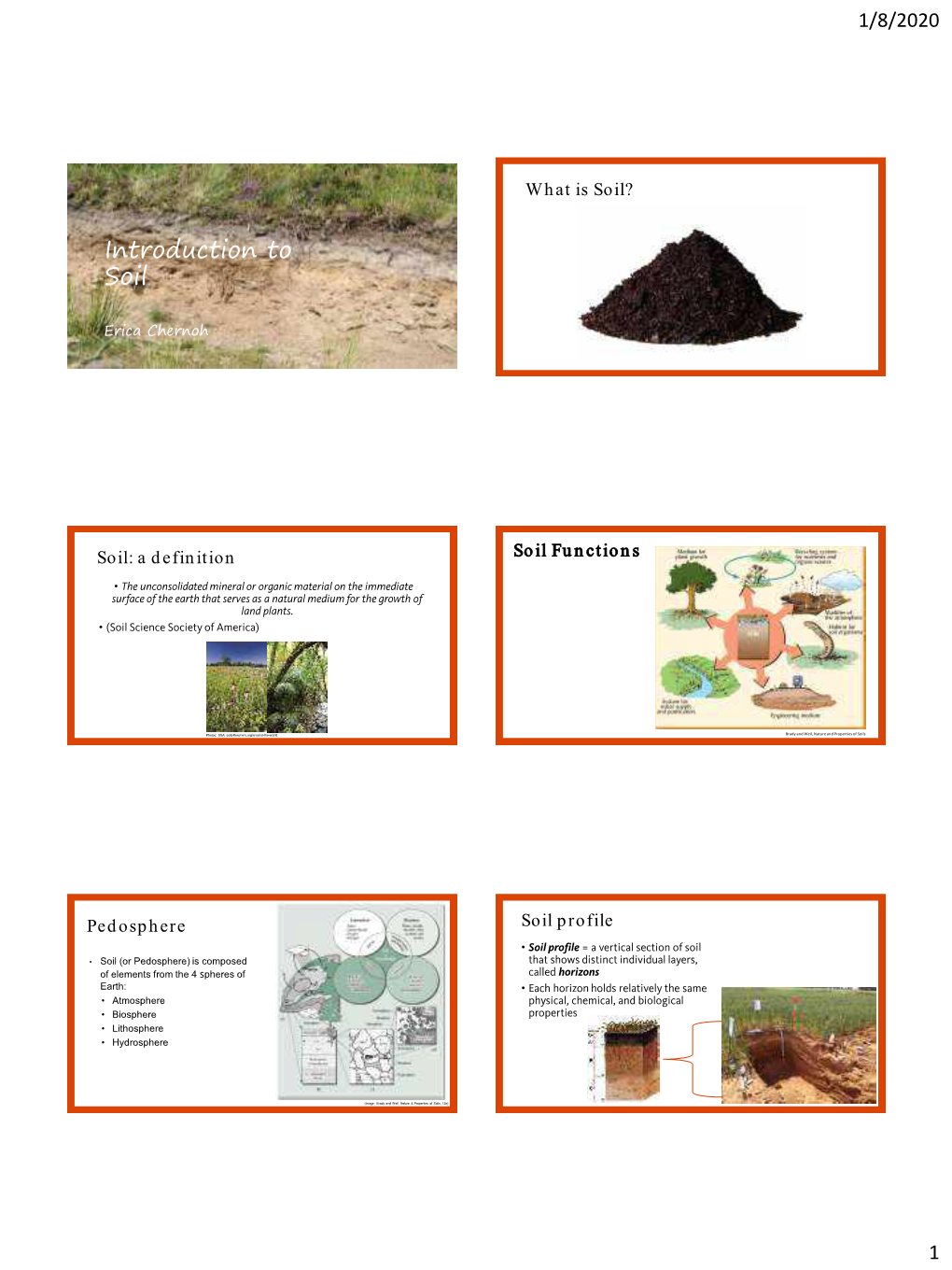 Introduction to Soil