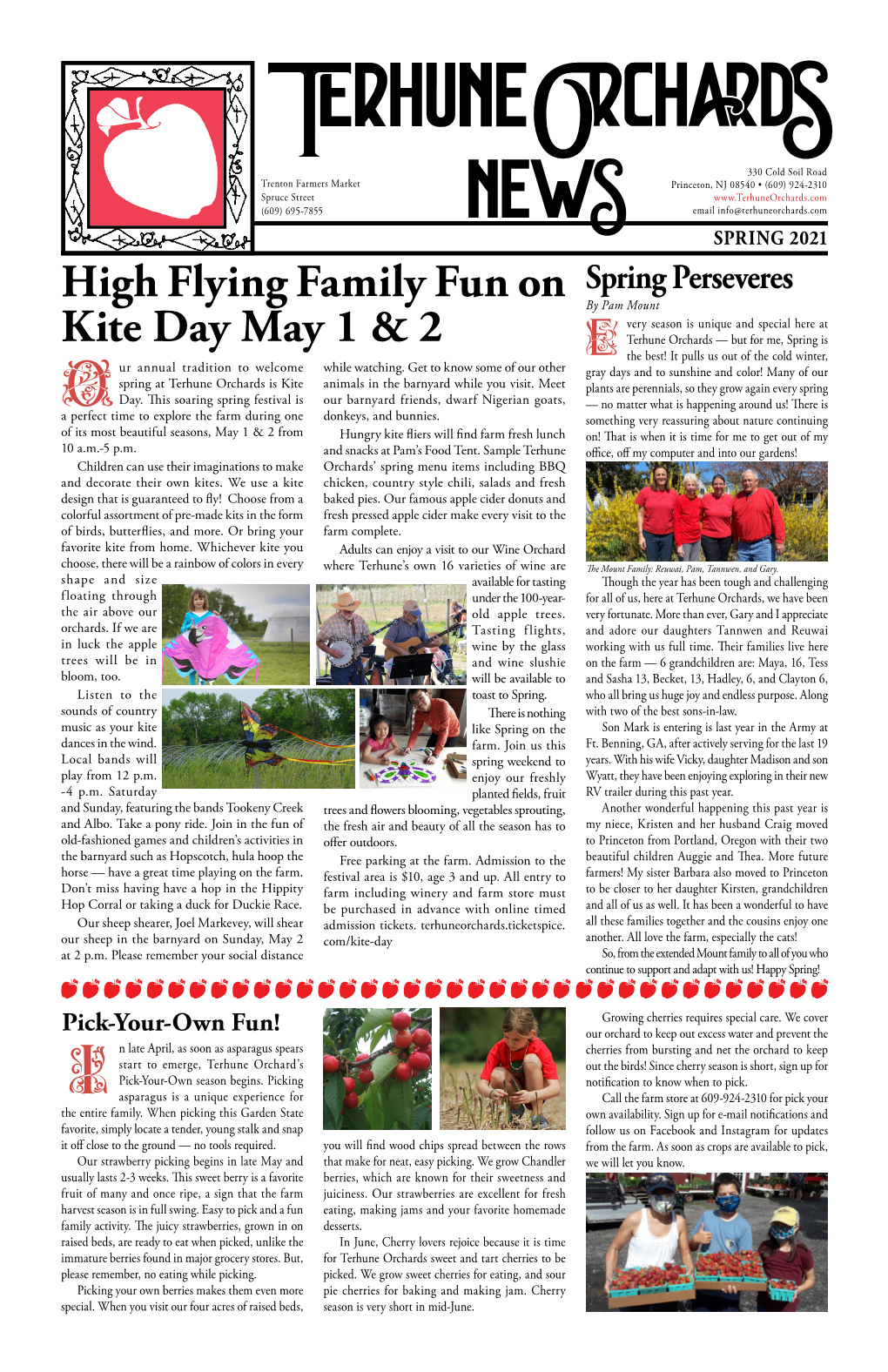 High Flying Family Fun on Kite Day May 1 & 2