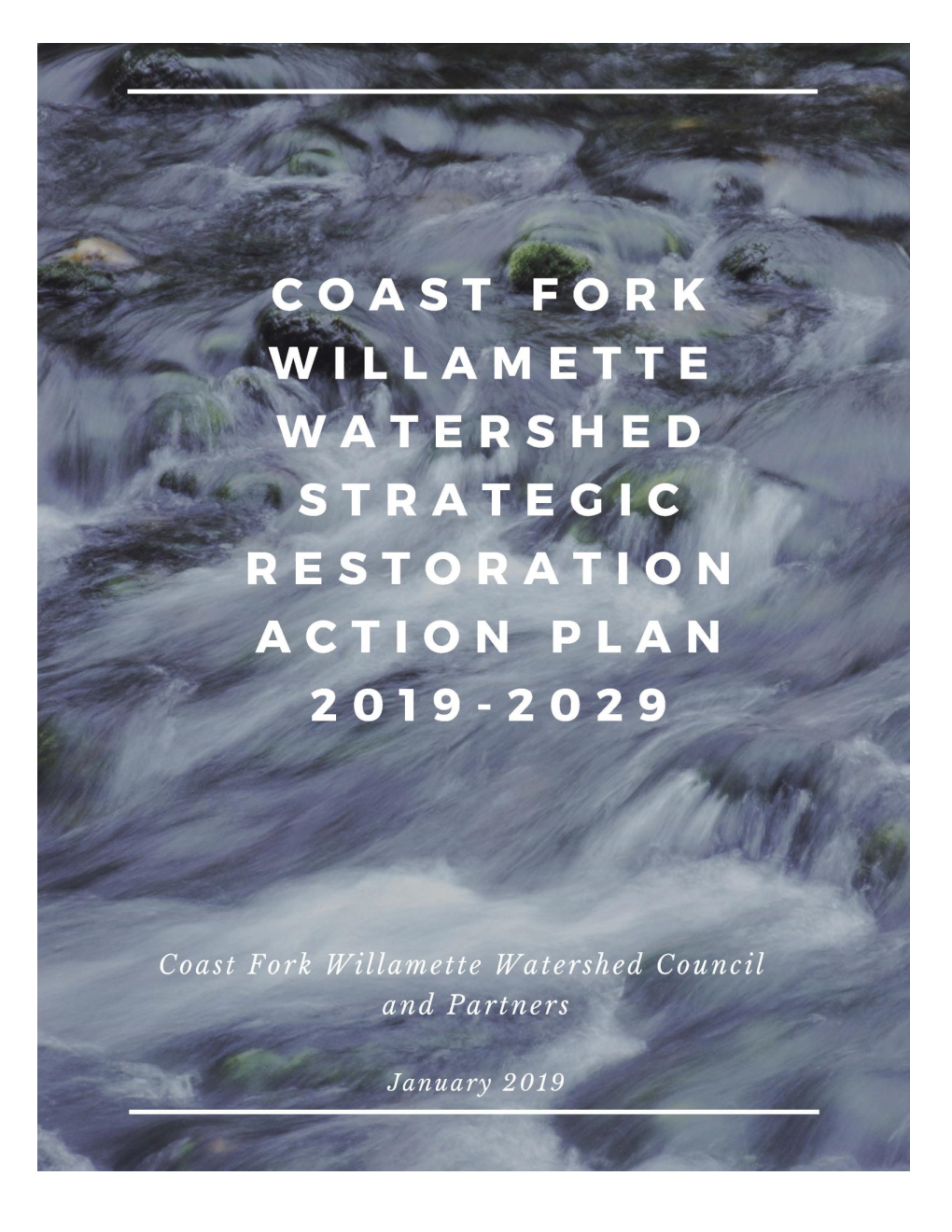 Coast Fork Willamette Action Plan 2019-2029