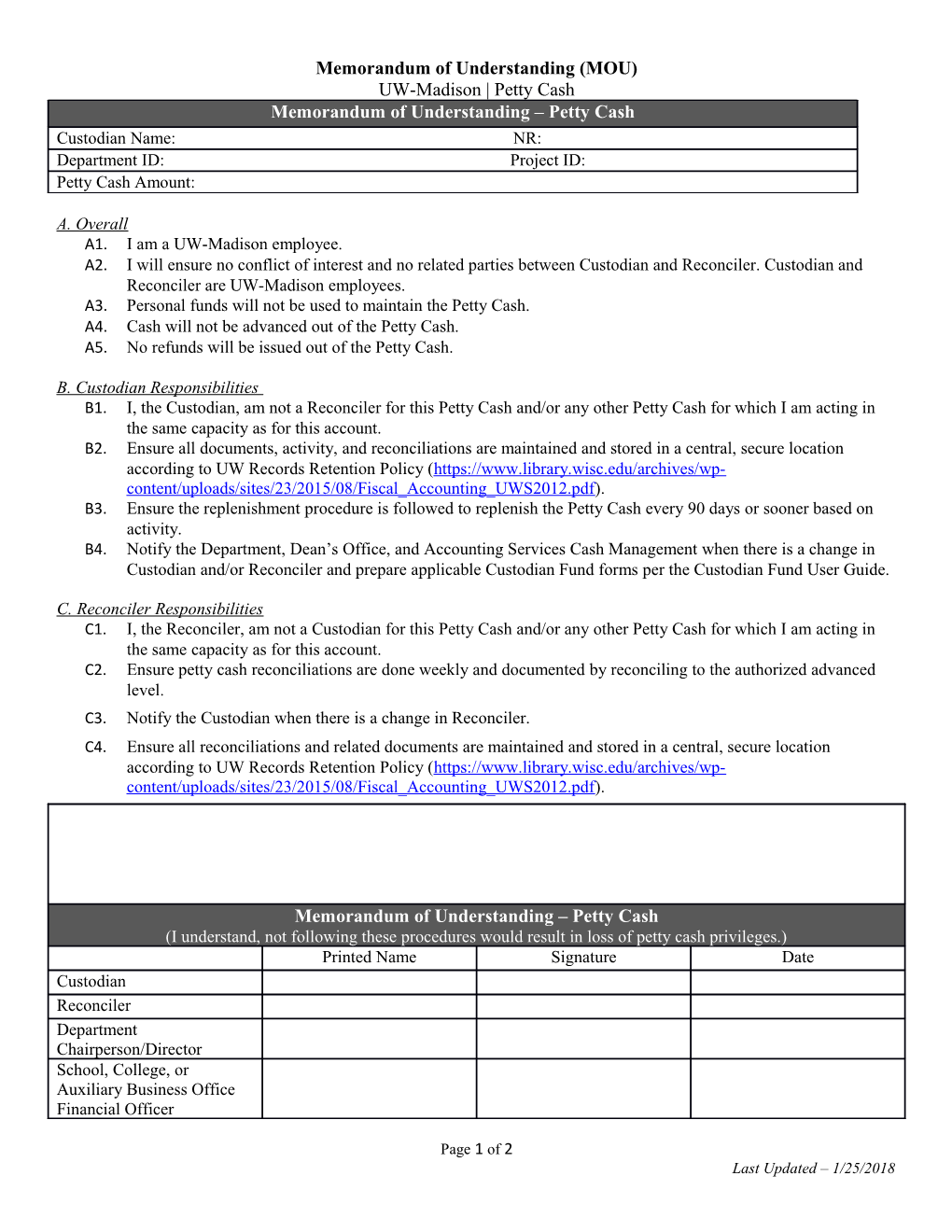 Memorandum of Understanding (MOU) s3