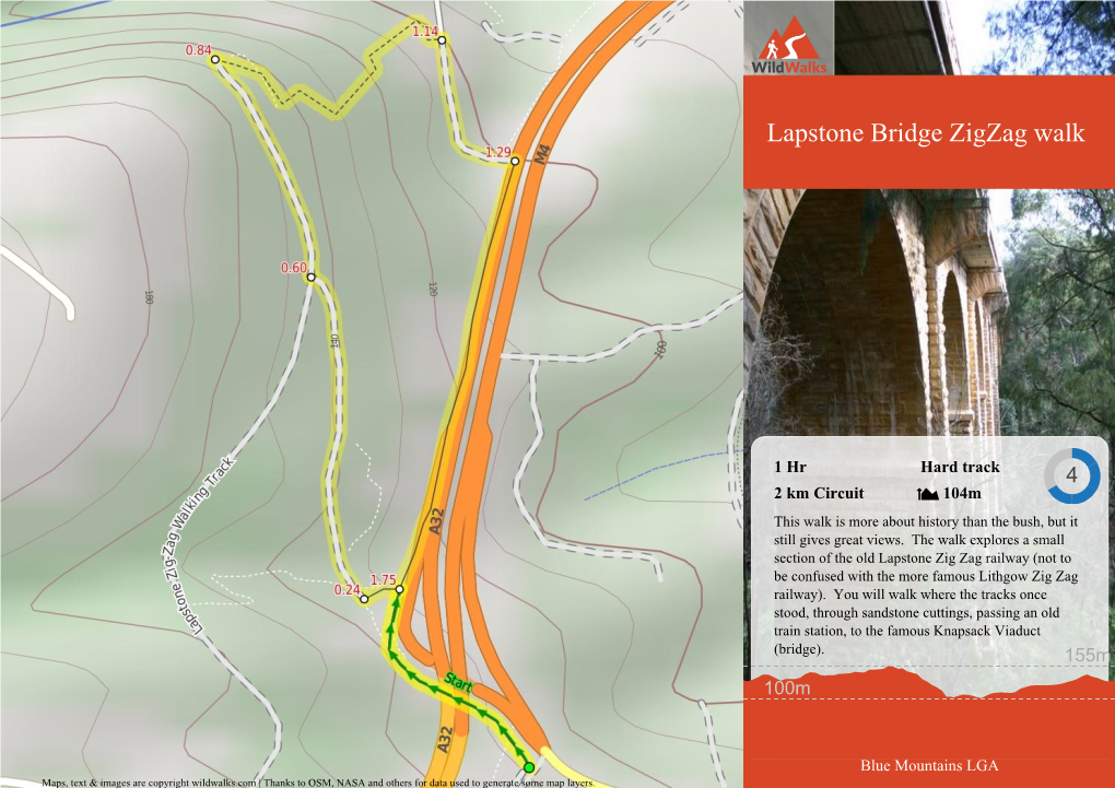 Lapstone Bridge Zigzag Walk