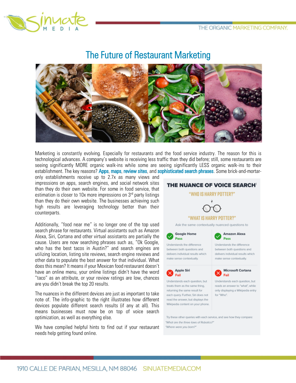 The Future of Restaurant Marketing