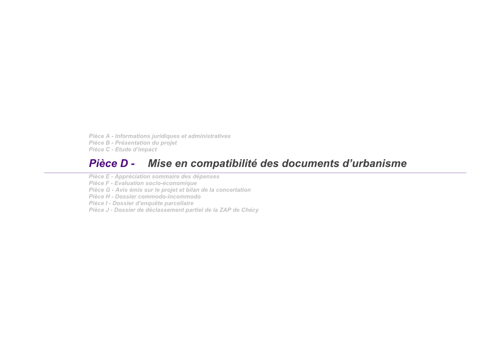 Mise En Compatibilité Des Documents D'urbanisme Pièce