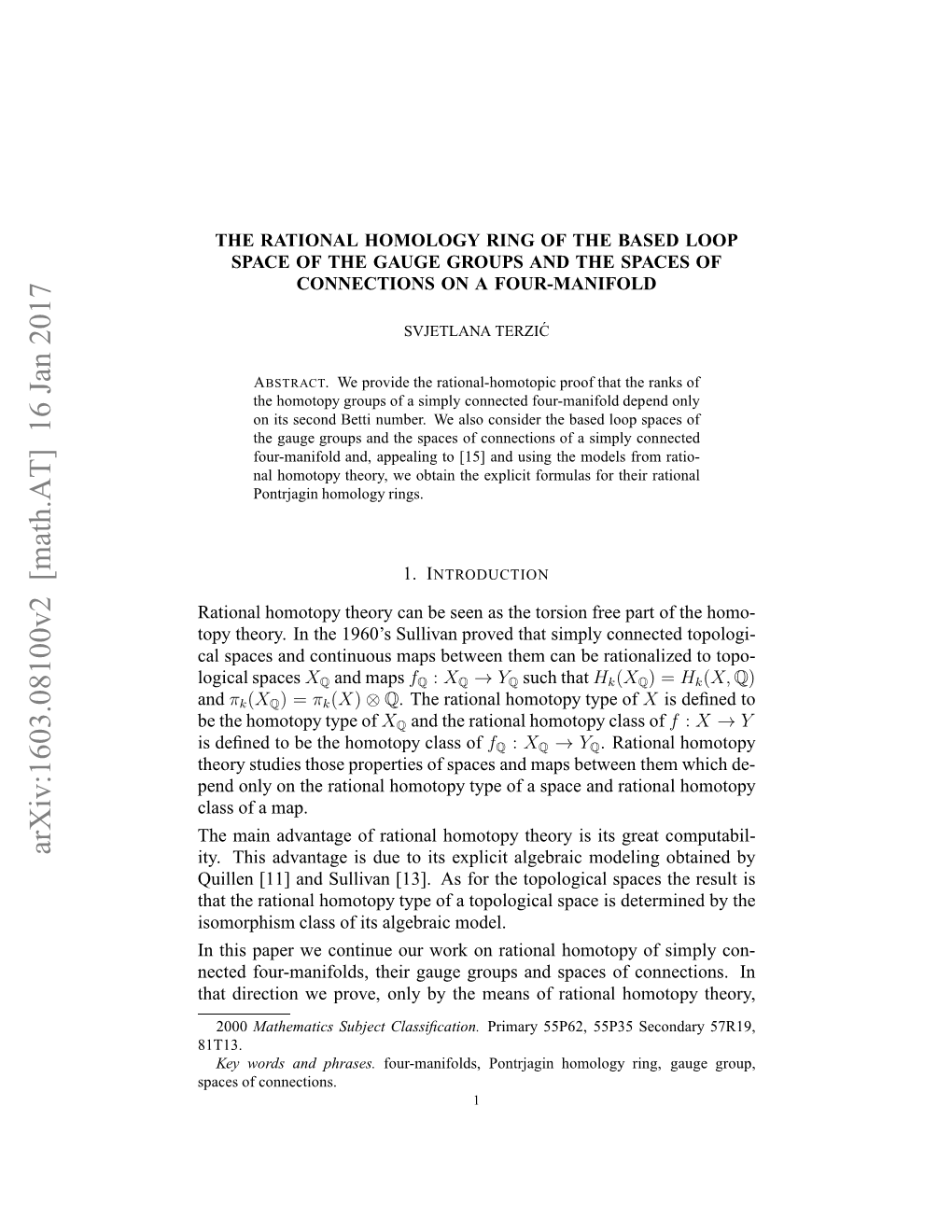 The Rational Homology Ring of the Based Loop Space of the Gauge