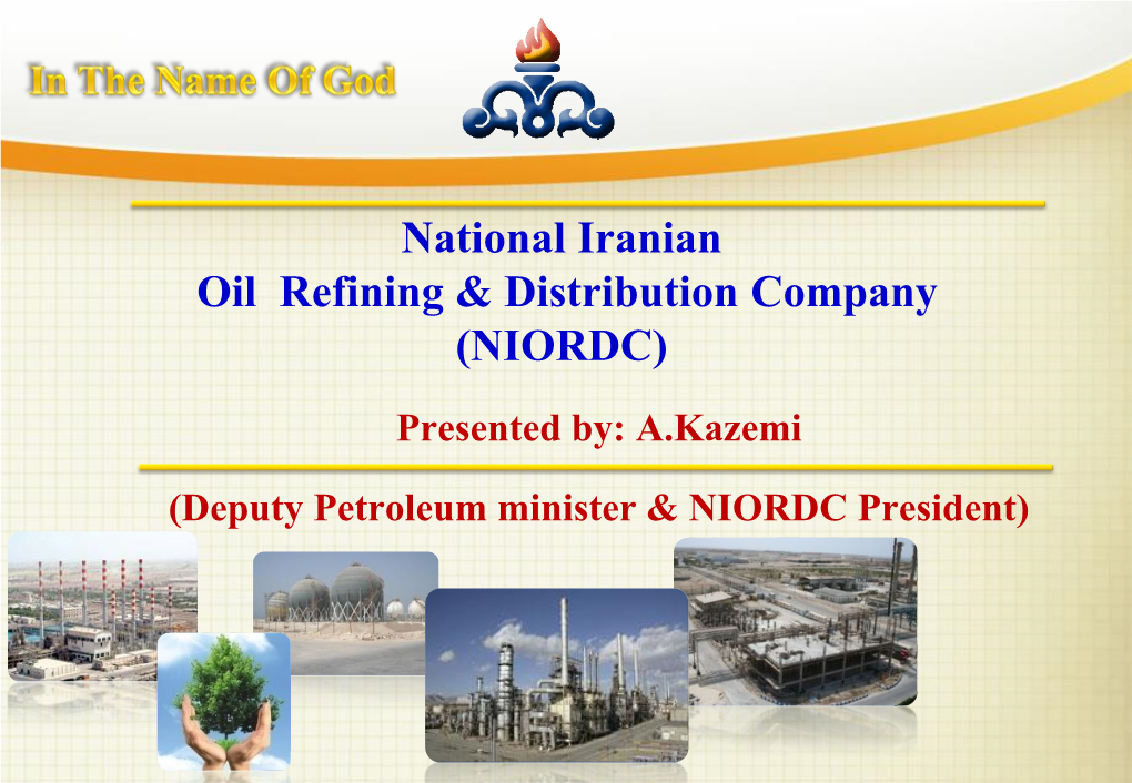 Bandar Abbas Oil Refining Company