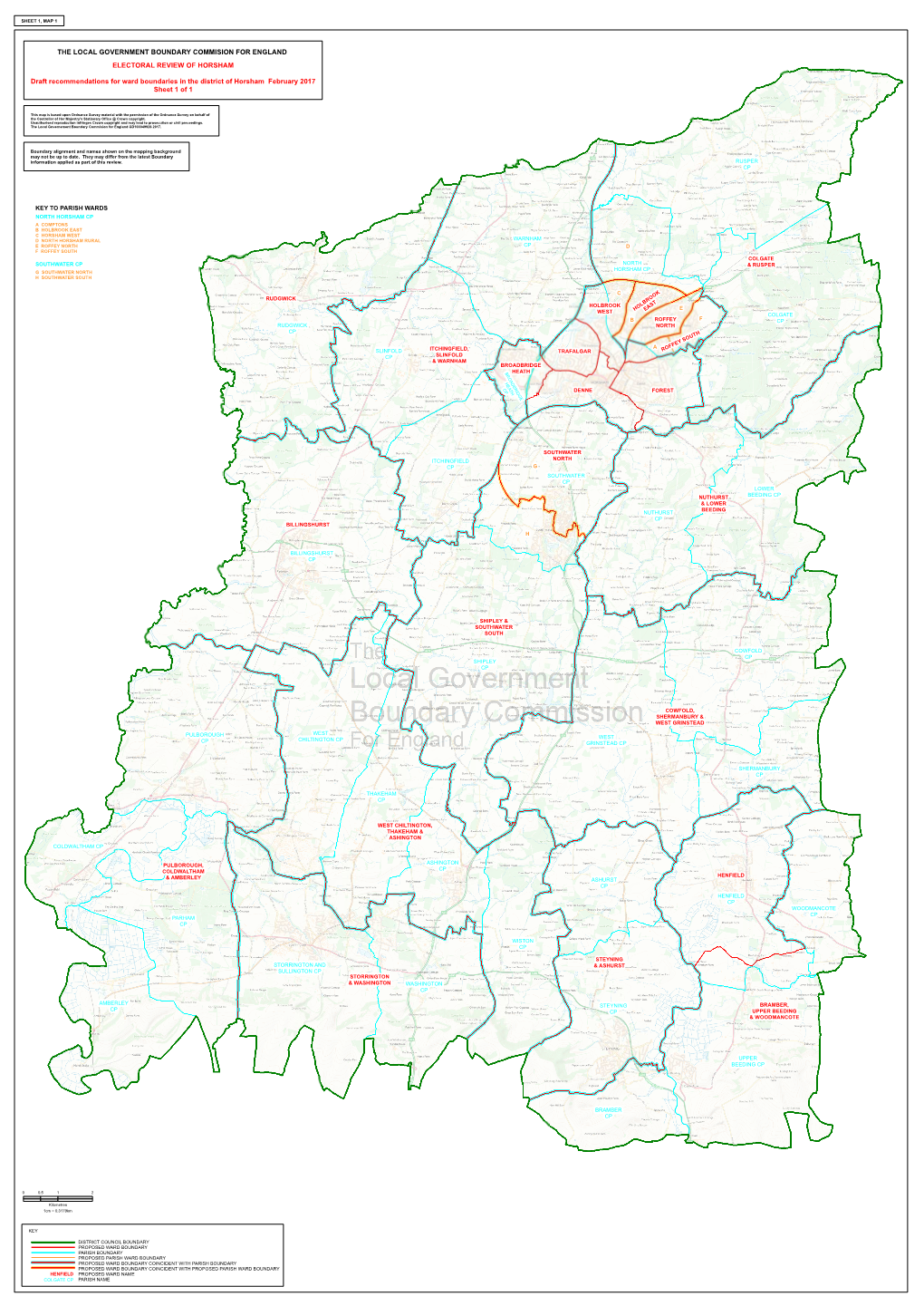 The Local Government Boundary Commision for England Electoral Review of Horsham