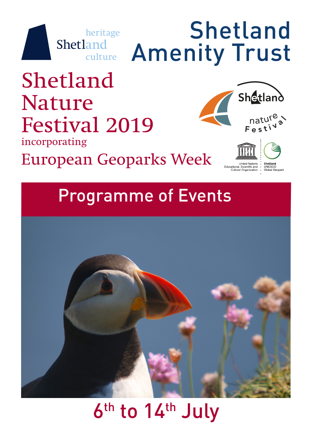Shetland Nature Festival 2019 Programme