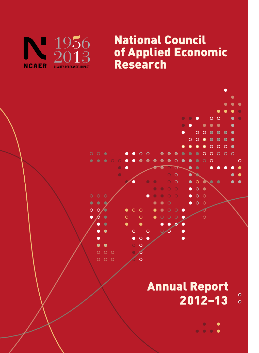 National Council of Applied Economic Research 2012–13 Annual Report