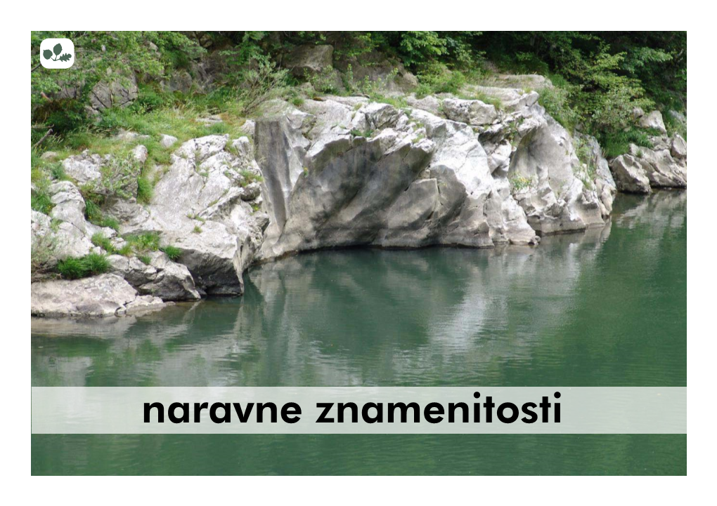 Naravne Znamenitosti PREGLED NARAVNIH DANOSTI