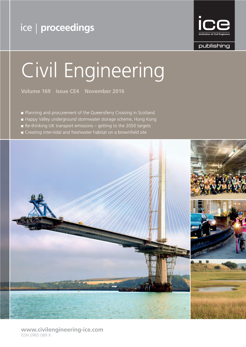 Civil Engineering Volume 169 Issue CE4 November 2016