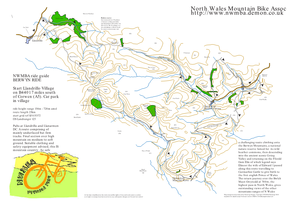 NWMBA MTB Ride Guides