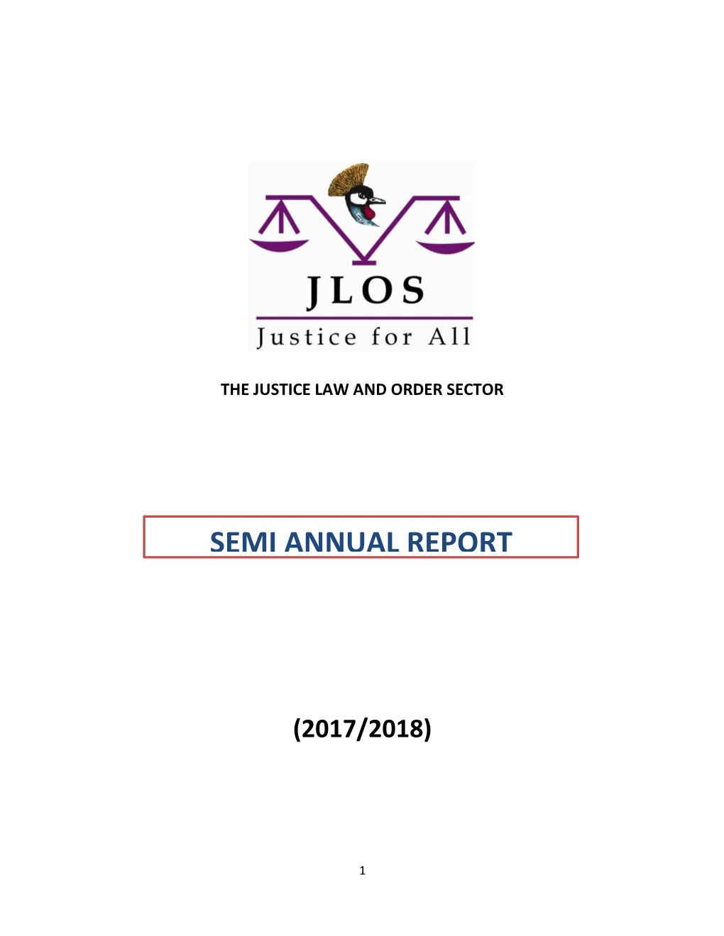 Semi Annual Report