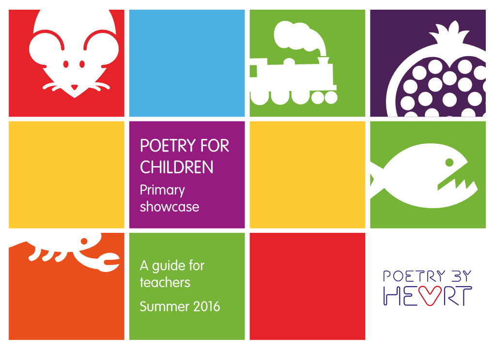 POETRY for CHILDREN Primary Showcase