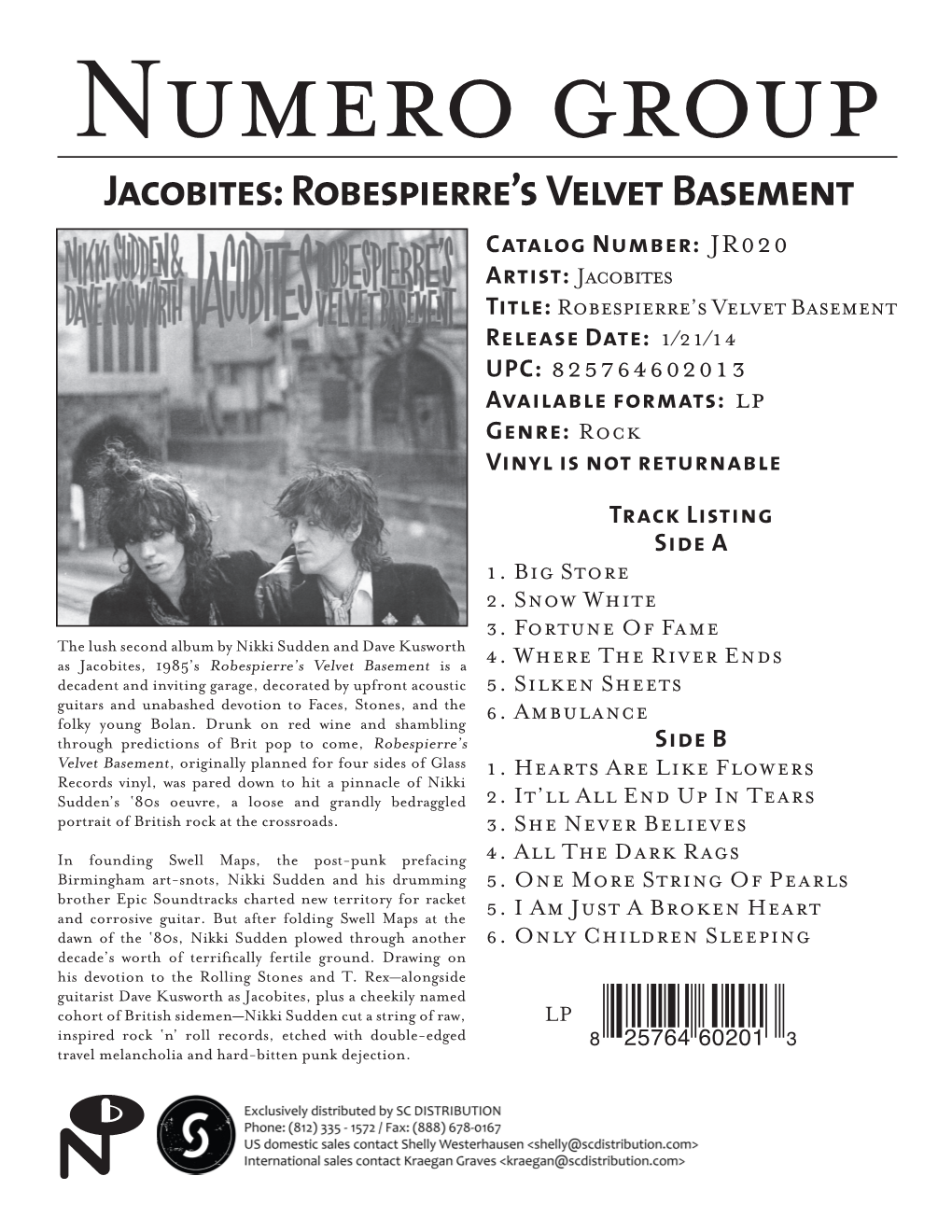 Jacobites: Robespierre's Velvet Basement