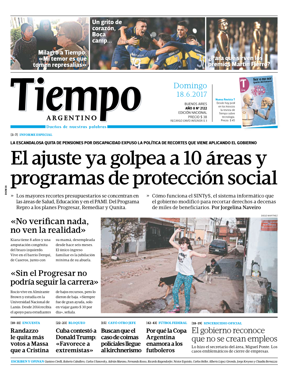 El Ajuste Ya Golpea a 10 Áreas Y Programas De Protección Social