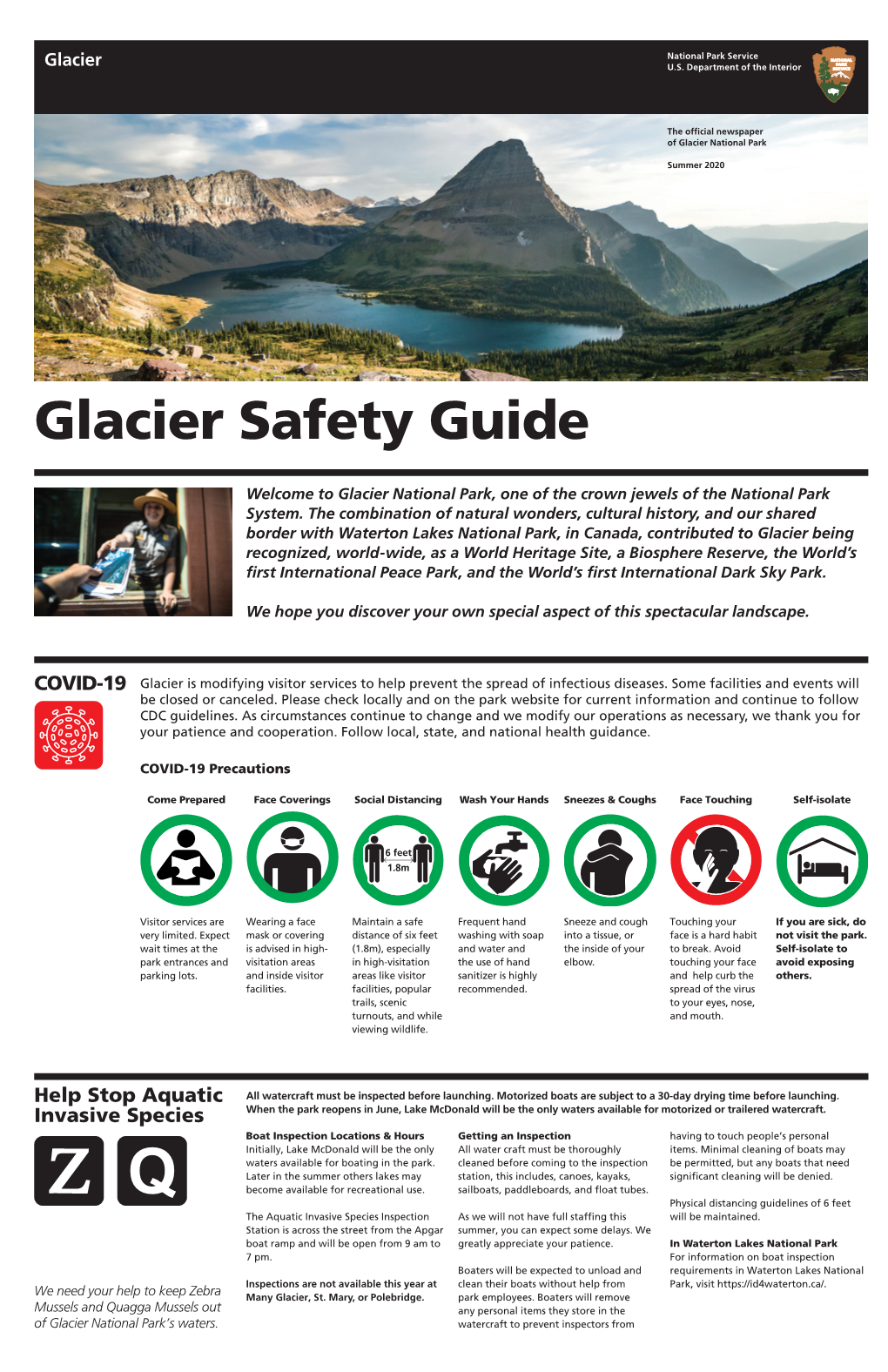 Glacier National Park Newspaper