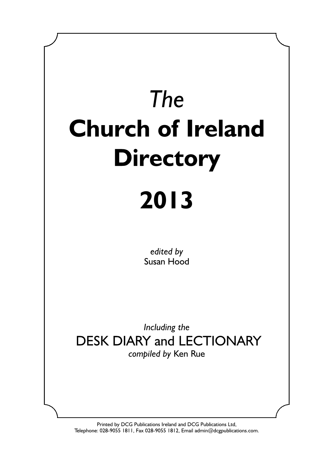 The Church of Ireland Directory 2013