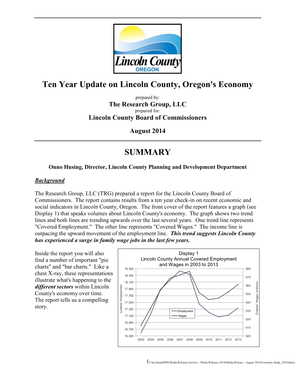 Introduction to Economic Study