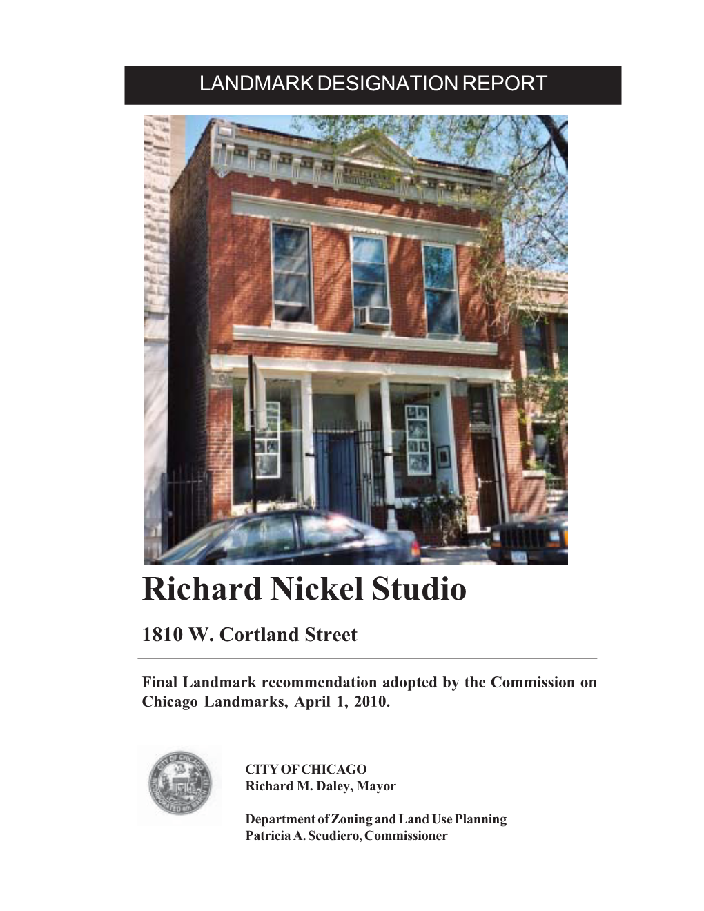 Richard Nickel Studio 1810 W