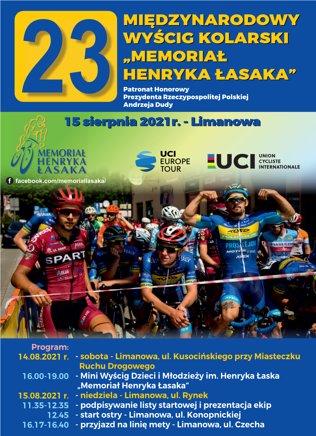 „Memoriał Henryka Łasaka” Międzynarodowy Wyścig