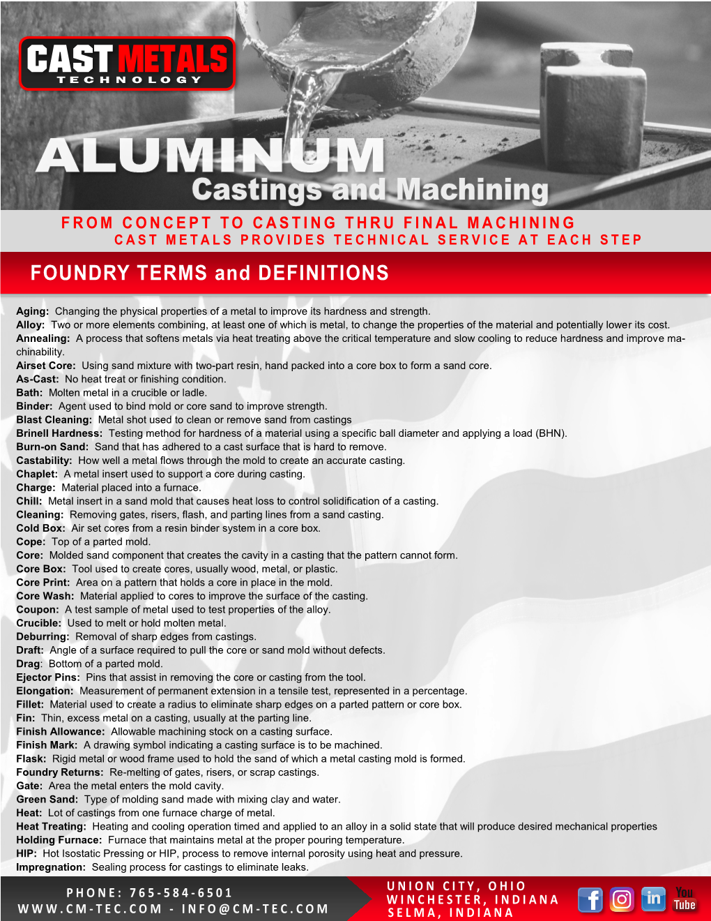 Aging: Changing the Physical Properties of a Metal to Improve Its Hardness and Strength