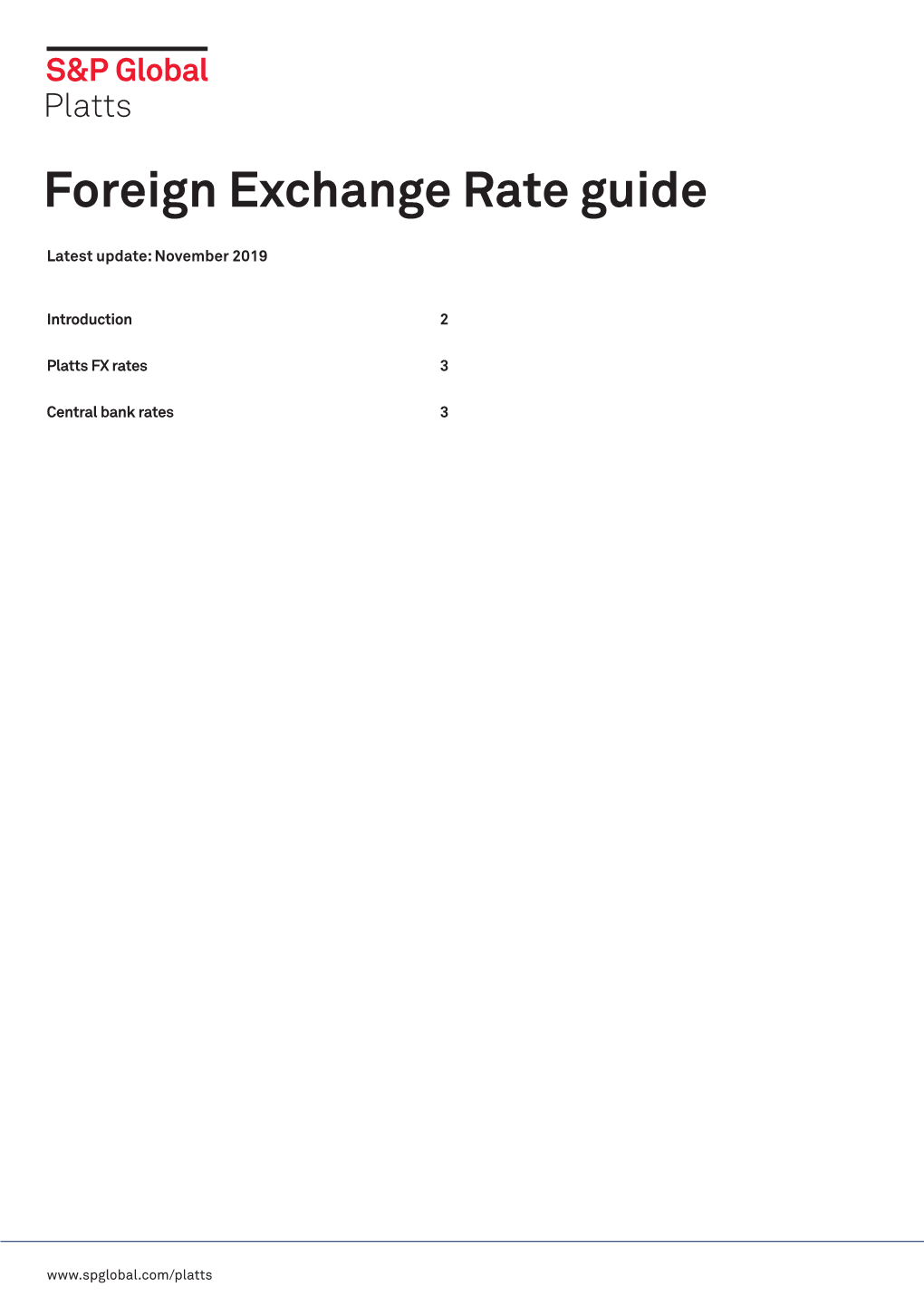 Foreign Exchange Rate Guide