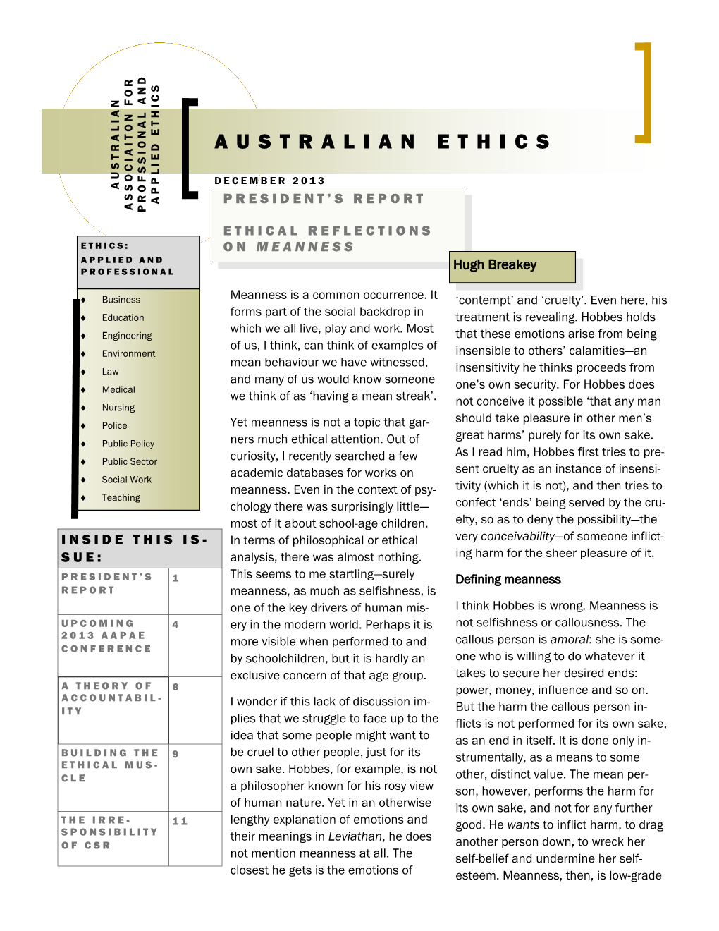 Australian Ethics