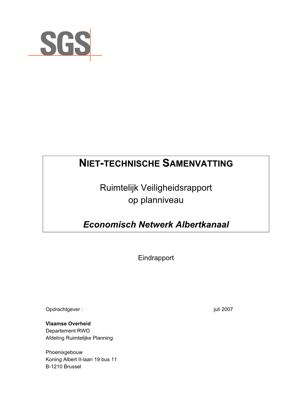 Niet-Technische Samenvatting