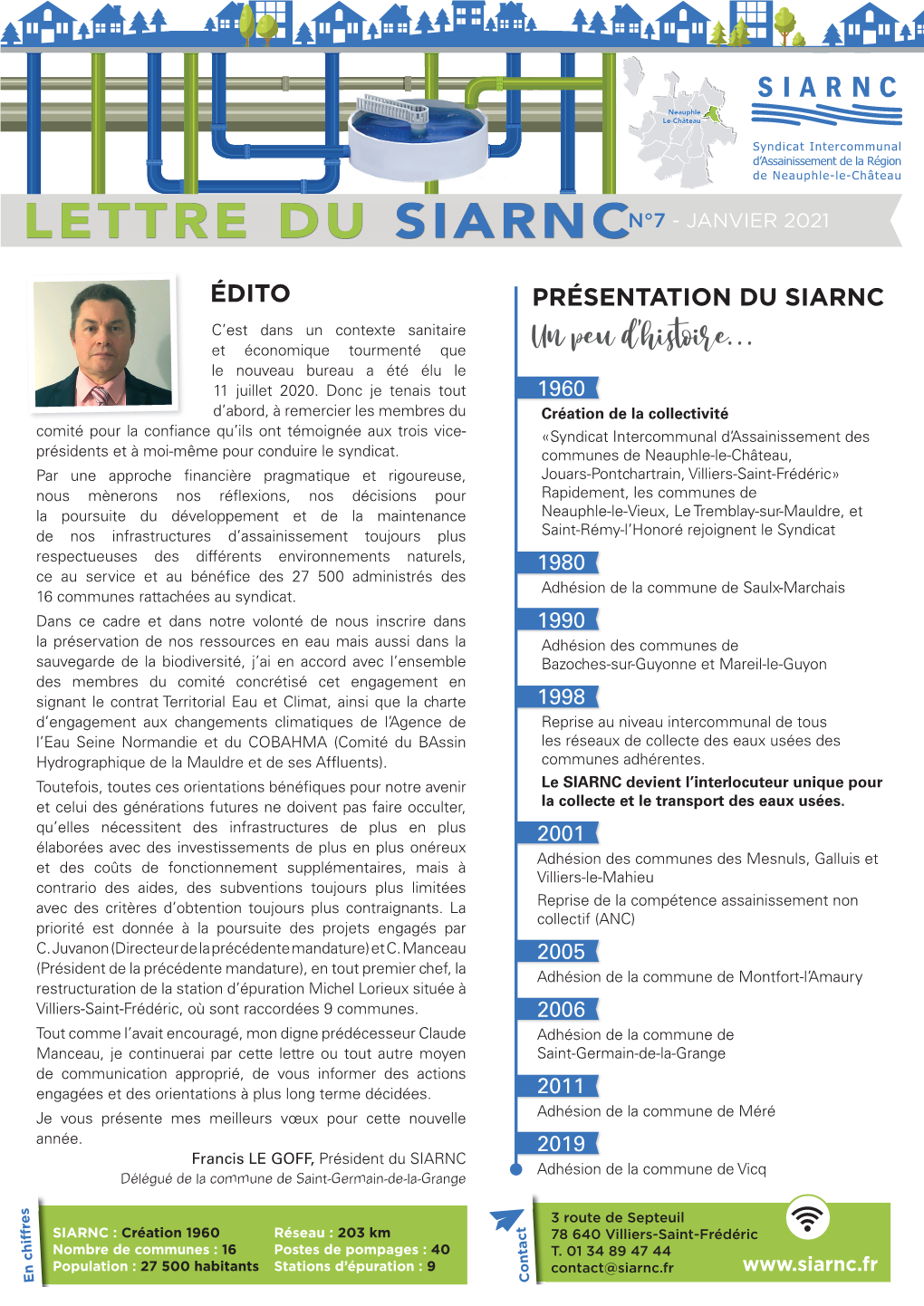 Lettre Du Siarncn°7 - Janvier 2021