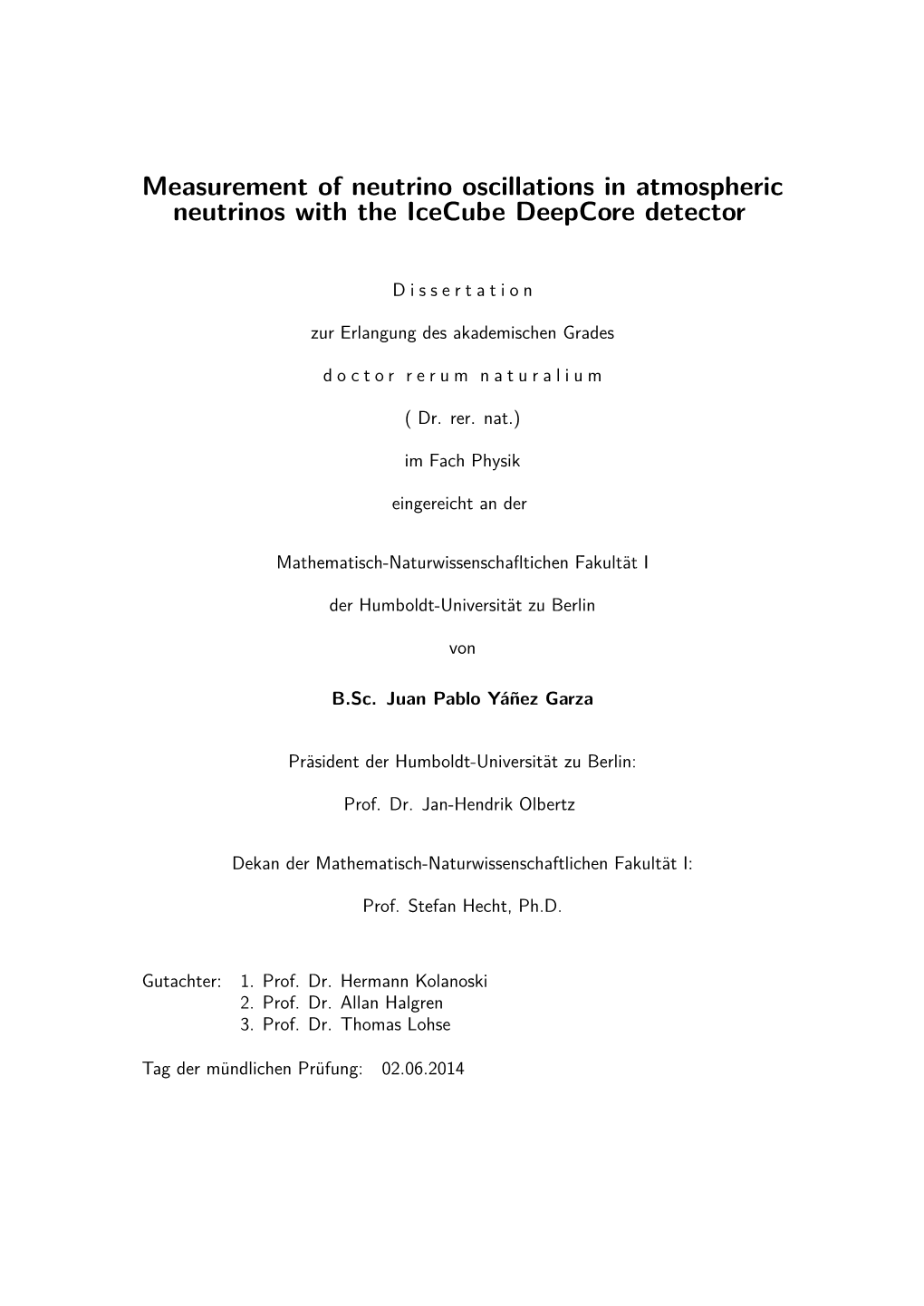 Measurement of Neutrino Oscillations in Atmospheric Neutrinos with the Icecube Deepcore Detector