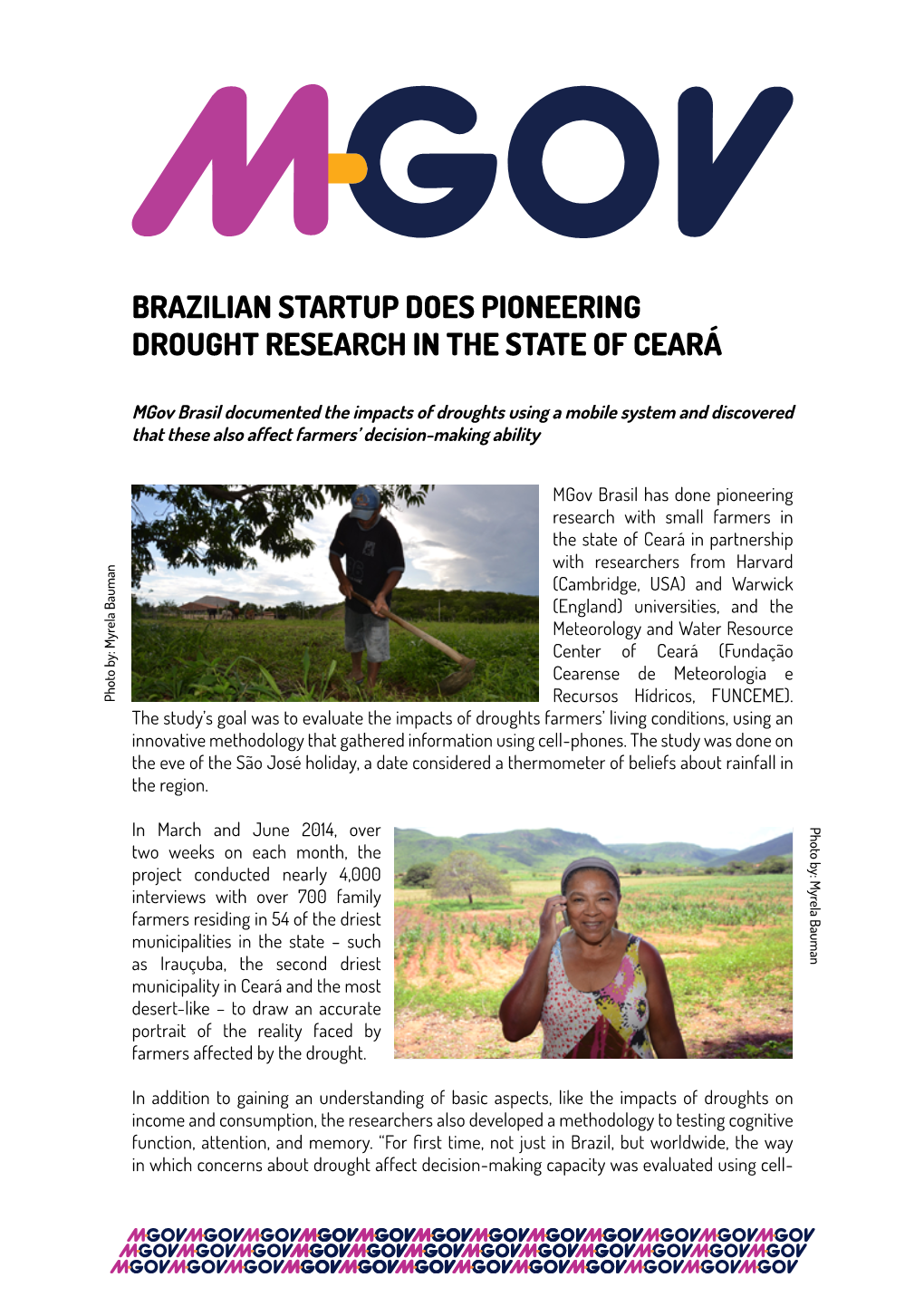 Brazilian Startup Does Pioneering Drought Research in the State of Ceará